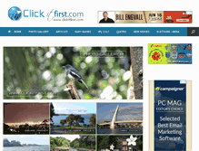Tablet Screenshot of clickitfirst.com